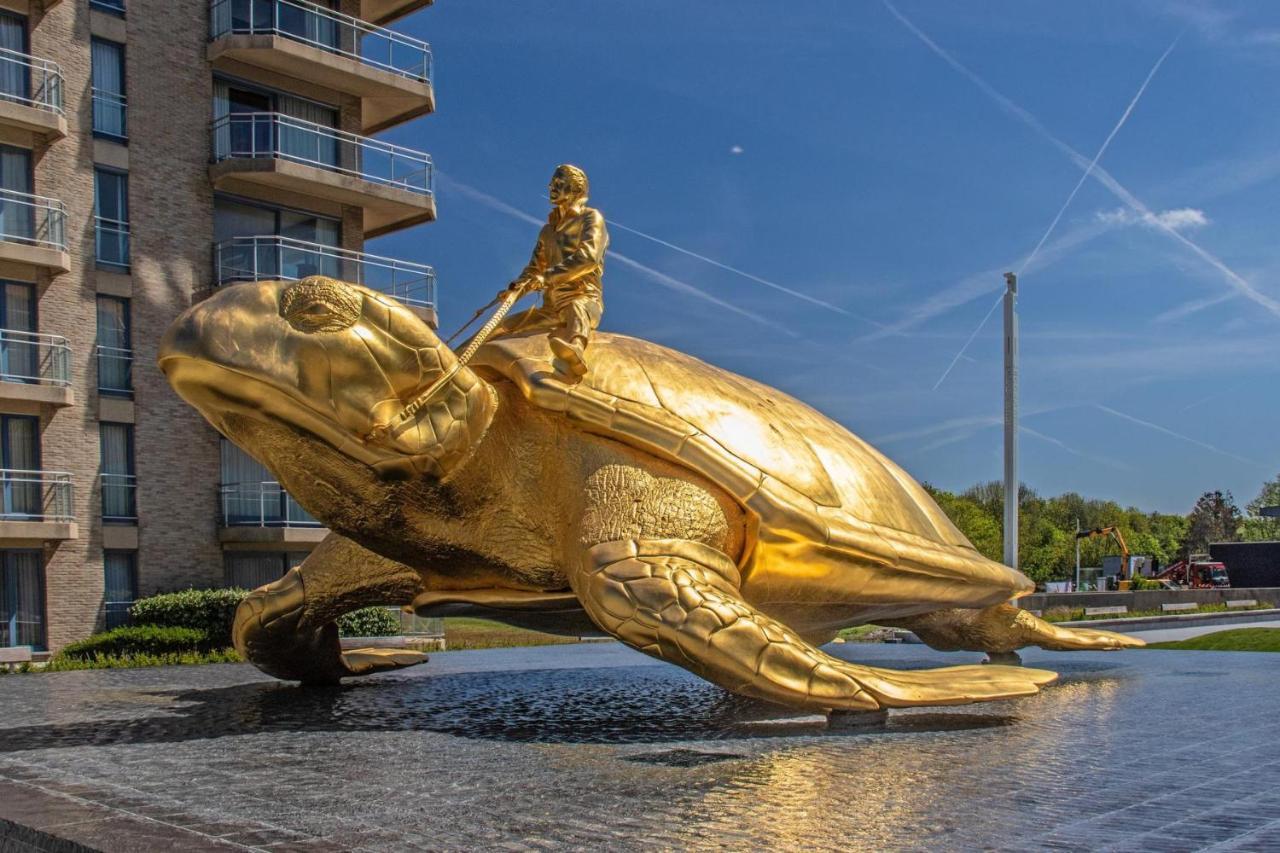 Penthousestudio Gaudi Met Zonneterras En Zicht Op Zee Apartment นิวว์ปอร์ท ภายนอก รูปภาพ